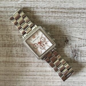 MICHAEL KORS Rose-Detailed Watch *Small Size-6”*